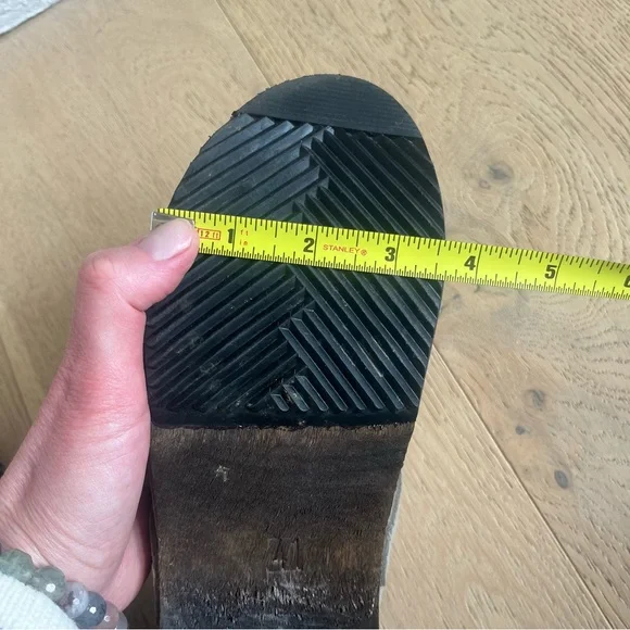 Lotta From Stockholm Classic Taupe Ouled Nubuck w/ Brown Base Swedish Clogs - Picture 9 of 10